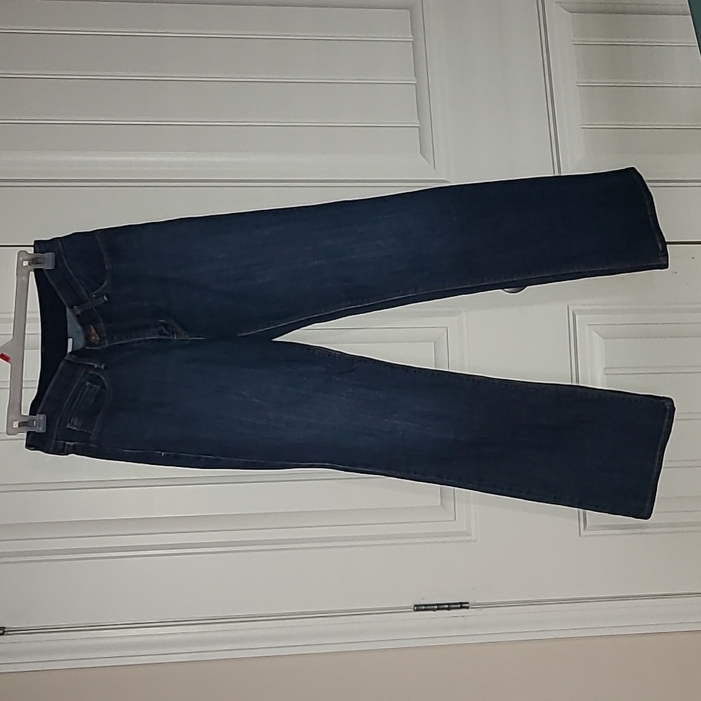 Levi's bootcut,dark blue jeans, size 8